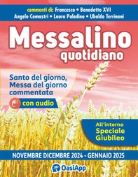 Messalino quotidiano (novembre-dicembre-gennaio 2024-2025) - Librerie.coop Messalino quotidiano (novembre-dicembre-gennaio 2024-2025) - Librerie.coop