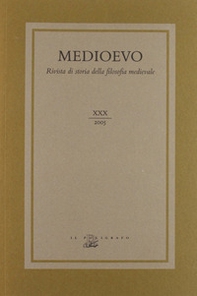 Medioevo. Rivista di storia della filosofia medievale. Ediz. inglese e francese - Librerie.coop Medioevo. Rivista di storia della filosofia medievale. Ediz. inglese e francese - Librerie.coop