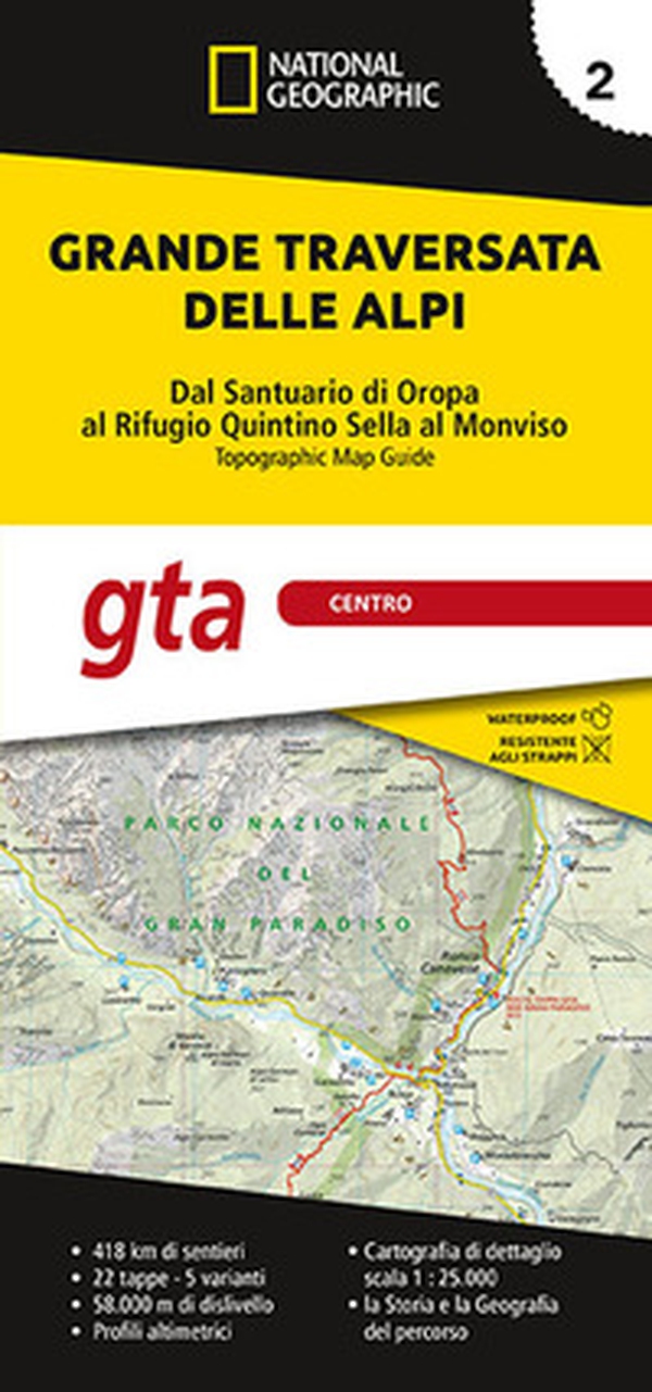Grande traversata delle Alpi 1:25.000 - Librerie.coop Grande traversata delle Alpi 1:25.000 - Librerie.coop