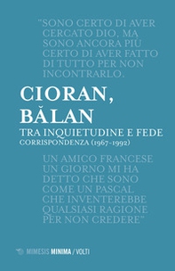 Tra inquietudine e fede. Corrispondenza (1967-1992) - Librerie.coop Tra inquietudine e fede. Corrispondenza (1967-1992) - Librerie.coop