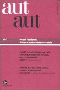 Aut aut - Vol. 350 - Librerie.coop Aut aut - Vol. 350 - Librerie.coop