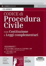 Codice di procedura civile con Costituzione e leggi complementari - Librerie.coop