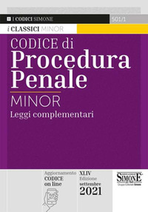 Codice di procedura penale e leggi complementari. Ediz. minor - Librerie.coop Codice di procedura penale e leggi complementari. Ediz. minor - Librerie.coop