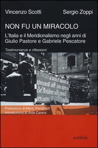 Non fu un miracolo: l'Italia e il Meridionalismo negli anni di Giulio Pastore e Gabriele Pescatore. Testimonianze e riflessioni - Librerie.coop