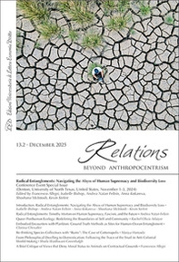Relations. Beyond Anthropocentrism - Vol. 13 - Librerie.coop