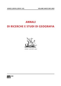 Annali di ricerche e studi di geografia (2021-2022) - Librerie.coop