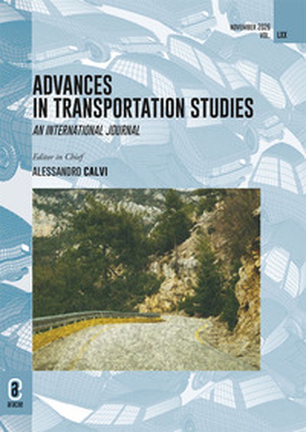 Advances in transportation studies. An international journal - Vol. 70 - Librerie.coop