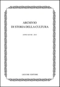 Archivio di storia della cultura (2015) - Librerie.coop