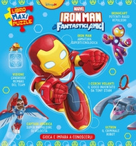 Iron Man. Gioca e impara a conoscerli. Libro maxi puzzle - Librerie.coop