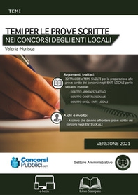 Temi per le prove scritte nei concorsi degli enti locali - Librerie.coop