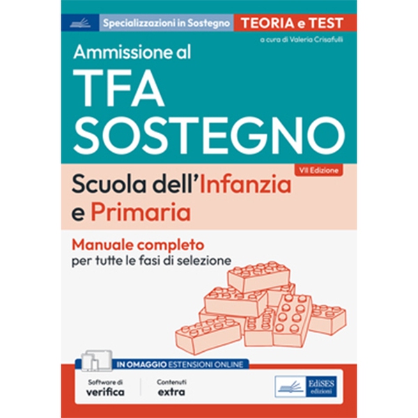 Ammissione TFA sostegno nella scuola
dell'Infanzia e Primaria - Librerie.coop Ammissione TFA sostegno nella scuola
dell'Infanzia e Primaria - Librerie.coop