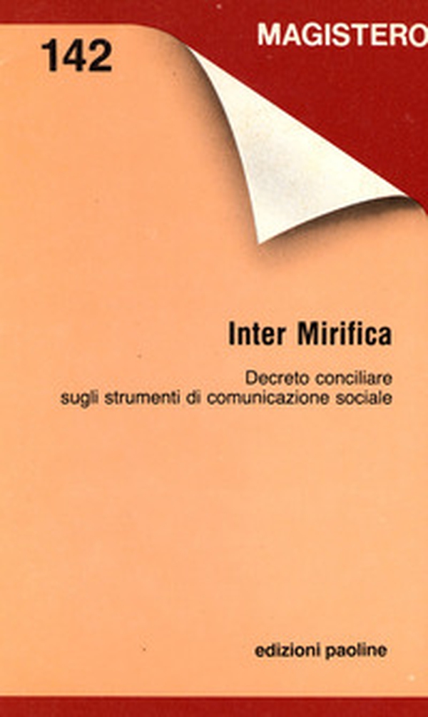 Inter mirifica - Librerie.coop Inter mirifica - Librerie.coop