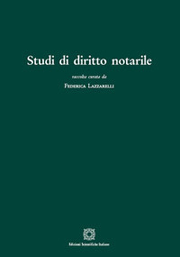 Studi di diritto notarile - Librerie.coop Studi di diritto notarile - Librerie.coop