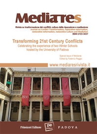 Mediares Special Issue. Transforming 21st Century Conflicts - Librerie.coop Mediares Special Issue. Transforming 21st Century Conflicts - Librerie.coop