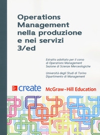 Operations management nella produzione e nei servizi. Università degli Studi di Torino - Librerie.coop