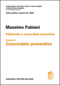 Art. 2221. Fallimento e concordato preventivo - Vol. 2 - Librerie.coop