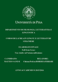 Fall from Grace. Uno studio sul Satana miltoniano - Librerie.coop