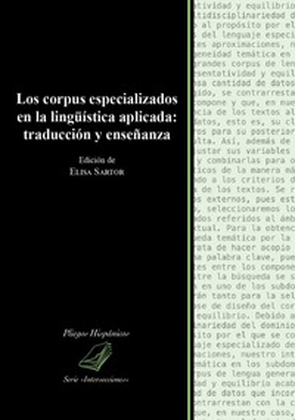 Los corpus especializados en la lingüística aplicada: traducción y enseñanza - Librerie.coop Los corpus especializados en la lingüística aplicada: traducción y enseñanza - Librerie.coop