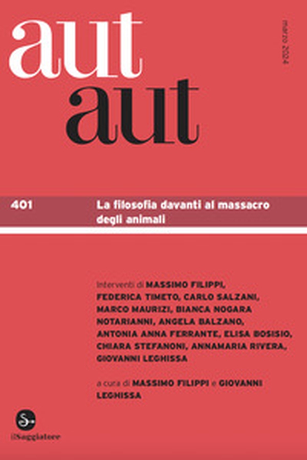 Aut aut - Vol. 401 - Librerie.coop Aut aut - Vol. 401 - Librerie.coop