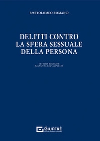 Delitti contro la sfera sessuale della persona - Librerie.coop