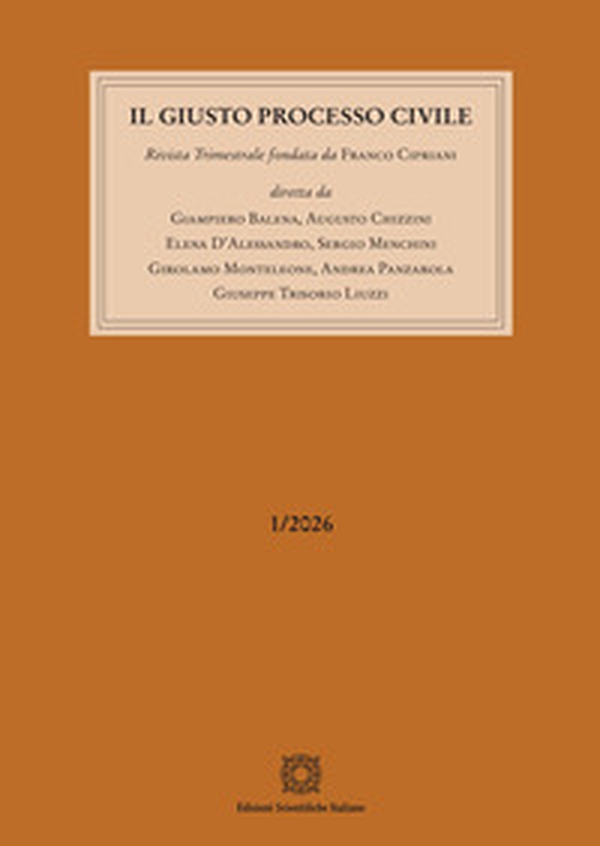 Il giusto processo civile - Vol. 1 - Librerie.coop