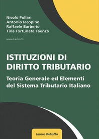 Istituzioni di diritto tributario - Librerie.coop