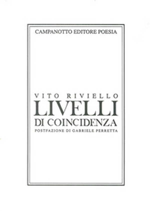 Livelli di coincidenza - Librerie.coop Livelli di coincidenza - Librerie.coop
