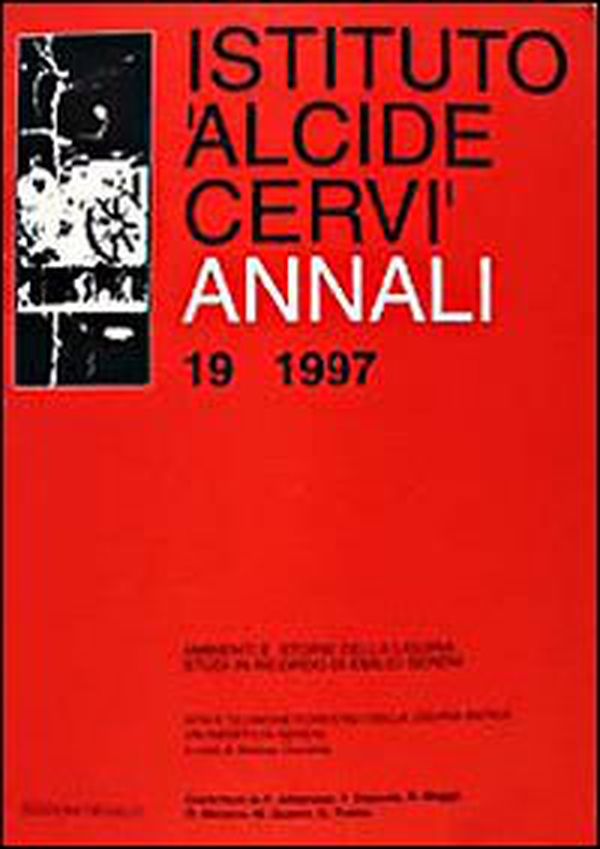 Annali Istituto Alcide Cervi - Vol. 19 - Librerie.coop Annali Istituto Alcide Cervi - Vol. 19 - Librerie.coop