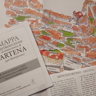 Mappa e introduzione al centro storico di Artena (già Montefortino)-Map and introduction to the historical center of Artena (formerly Montefortino) - Librerie.coop