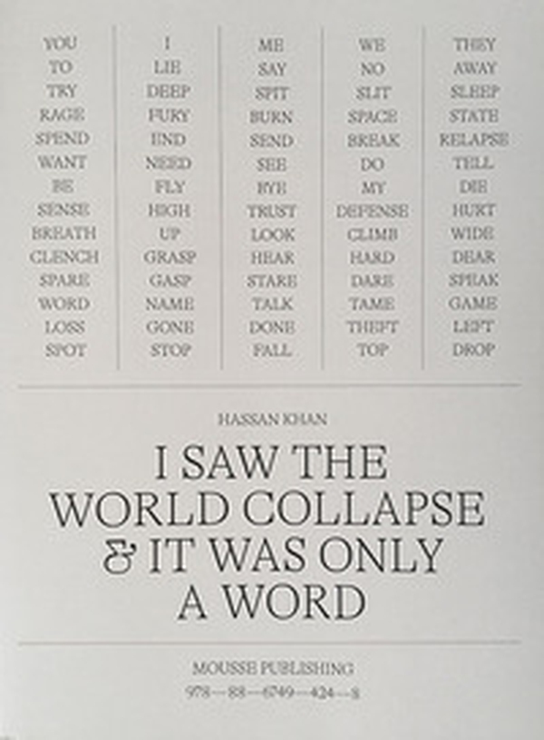 Hassan Khan. I saw the world collapse & it was only a word - Librerie.coop Hassan Khan. I saw the world collapse & it was only a word - Librerie.coop