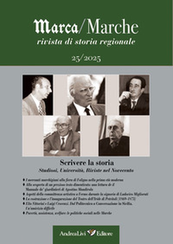 Marca/Marche. Rivista di storia regionale - Vol. 25 - Librerie.coop