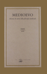 Medioevo. Rivista di storia della filosofia medievale - Librerie.coop Medioevo. Rivista di storia della filosofia medievale - Librerie.coop