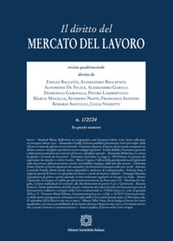 Il diritto del mercato del lavoro - Vol. 1 - Librerie.coop Il diritto del mercato del lavoro - Vol. 1 - Librerie.coop