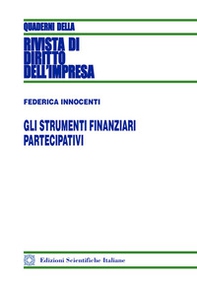 Gli strumenti finanziari partecipativi - Librerie.coop Gli strumenti finanziari partecipativi - Librerie.coop