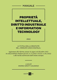 Proprietà intellettuale, diritto industriale e information technology - Librerie.coop