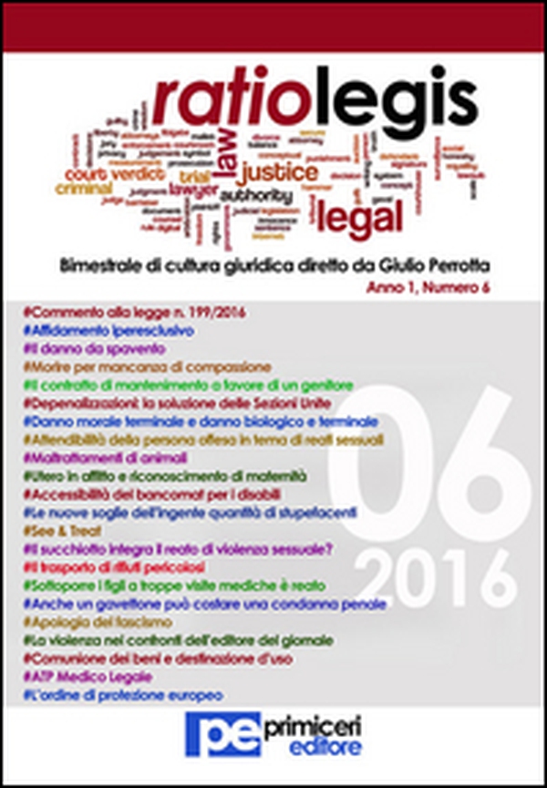 Ratio legis - Vol. 6 - Librerie.coop