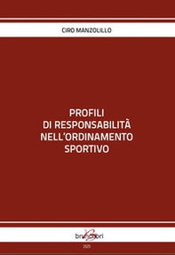 Profili di responsabilità nell'ordinamento sportivo - Librerie.coop