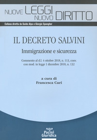 Il Decreto Salvini. Immigrazione e sicurezza - Librerie.coop