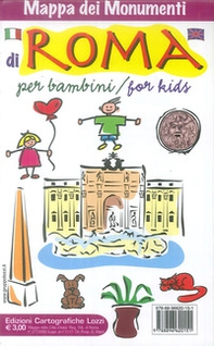 Mappa di Roma per bambini-For kids - Librerie.coop