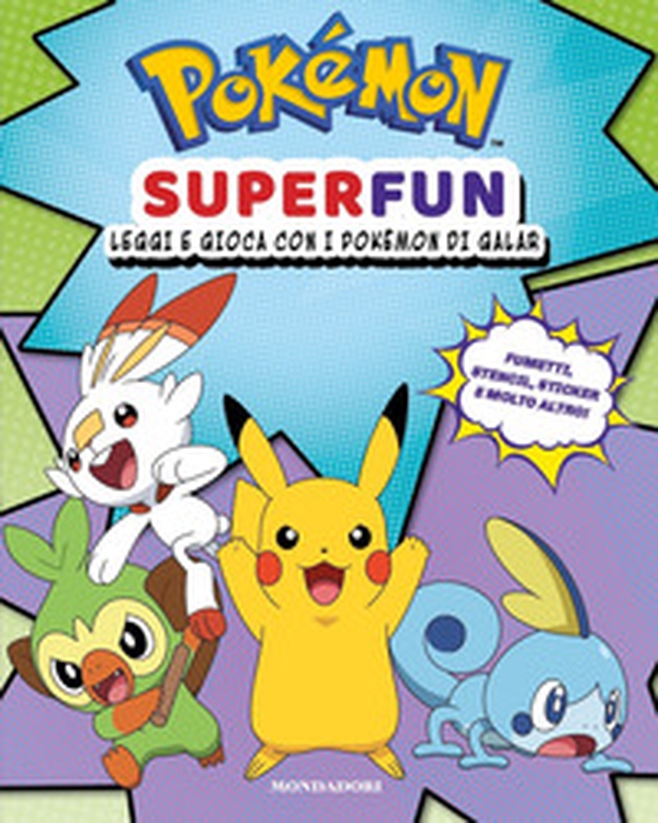 Pokémon Superfun. Leggi e gioca con i Pokémon di Galar. Con adesivi - Librerie.coop Pokémon Superfun. Leggi e gioca con i Pokémon di Galar. Con adesivi - Librerie.coop