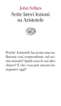Sette brevi lezioni su Aristotele - Librerie.coop Sette brevi lezioni su Aristotele - Librerie.coop