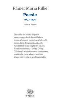 Poesie (1907-1926). Testo tedesco a fronte - Librerie.coop