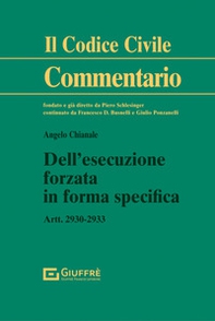 Dell'esecuzione forzata in forma specifica - Librerie.coop