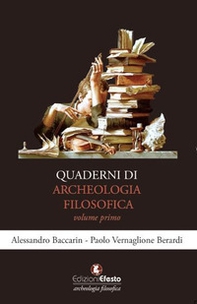 Quaderni di archeologia filosofica - Librerie.coop