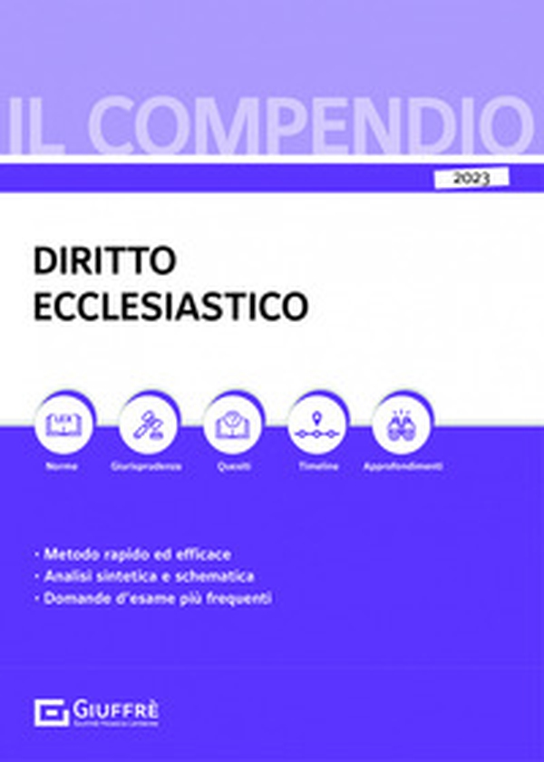 Compendio di diritto ecclesiastico - Librerie.coop Compendio di diritto ecclesiastico - Librerie.coop