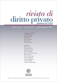Rivista di diritto privato - Vol. 2 - Librerie.coop