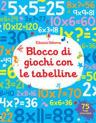 Blocco di giochi con le tabelline - Librerie.coop Blocco di giochi con le tabelline - Librerie.coop