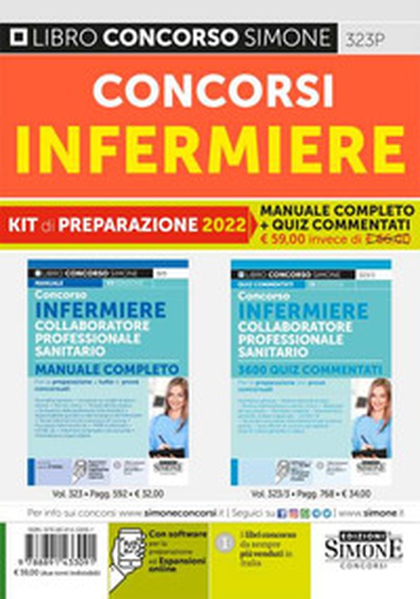 Concorsi infermiere. Kit di preparazione. Manuale completo + quiz - Librerie.coop Concorsi infermiere. Kit di preparazione. Manuale completo + quiz - Librerie.coop