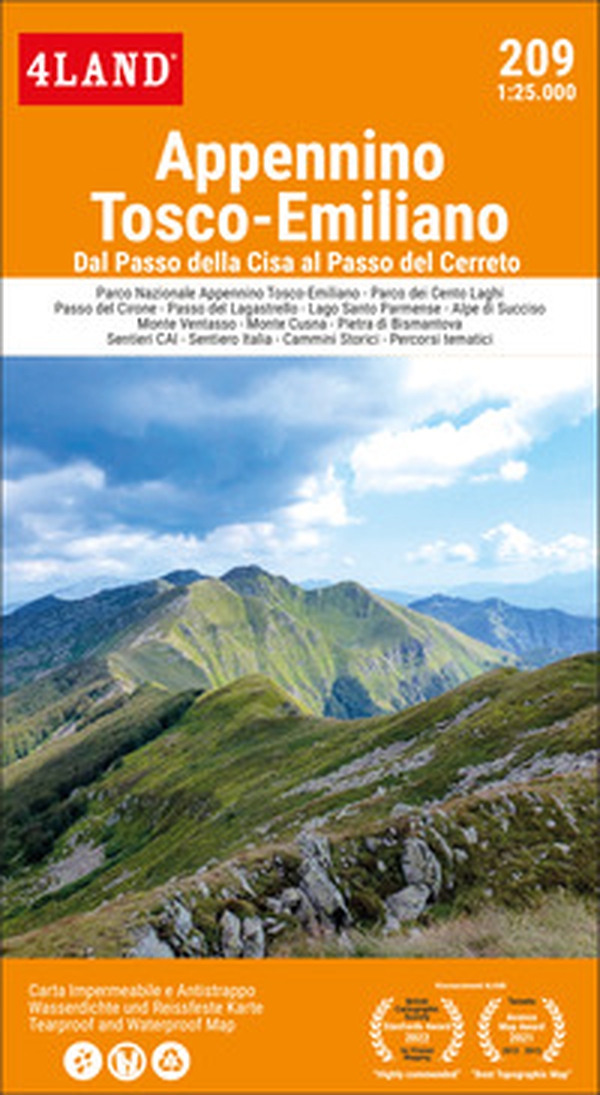 Appennino Tosco-Emiliano. Dal Passo della Cisa al Passo del Cerreto 1:25.000 - Librerie.coop Appennino Tosco-Emiliano. Dal Passo della Cisa al Passo del Cerreto 1:25.000 - Librerie.coop