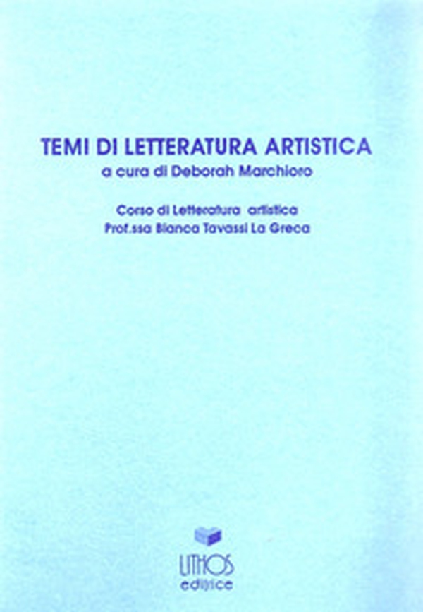 Temi di letteratura artistica - Librerie.coop